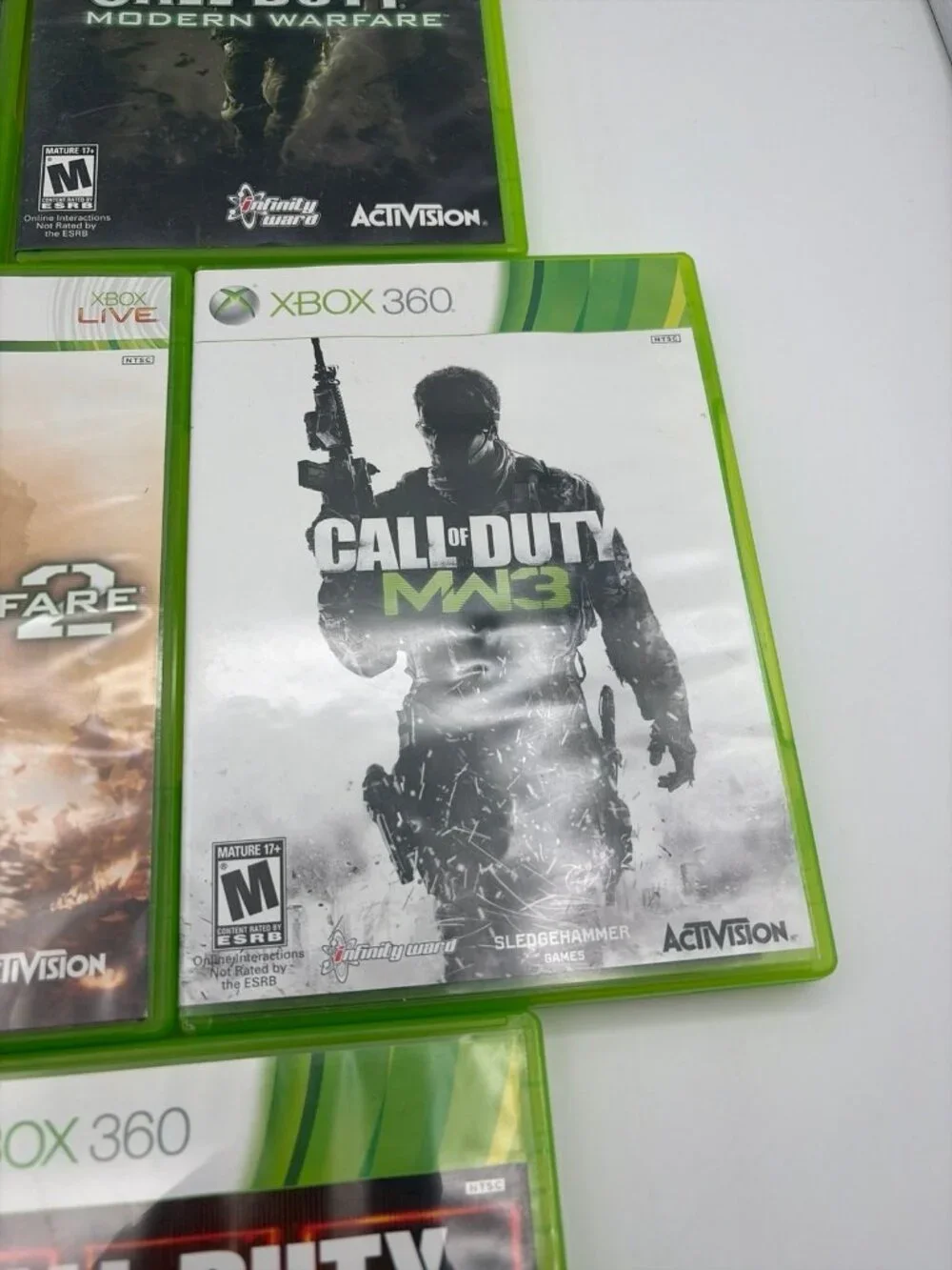 Call of Duty Bundle of 7 Games Microsoft Xbox 360 Complete CIB Tested Working